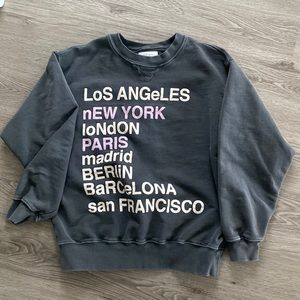 Anine Bing Sweatshirt Size Small